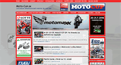 Desktop Screenshot of moto-cup.sk